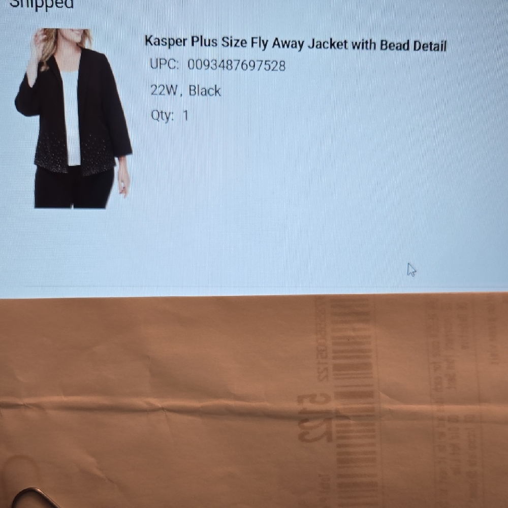 Kasper Black Blazer Classic Suit Jacket